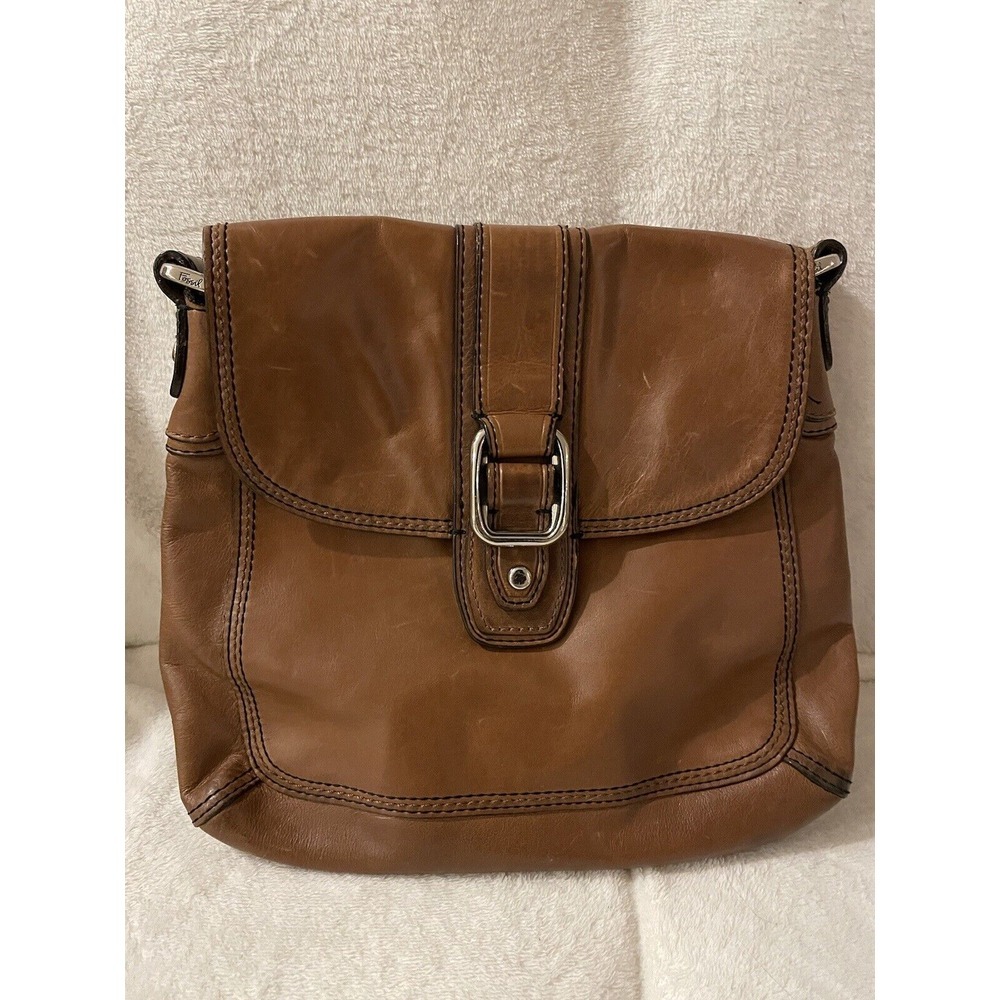 Fossil Shoulder Bag Crossbody Bag Leather Brown Shoulder Bag Messenger Bag